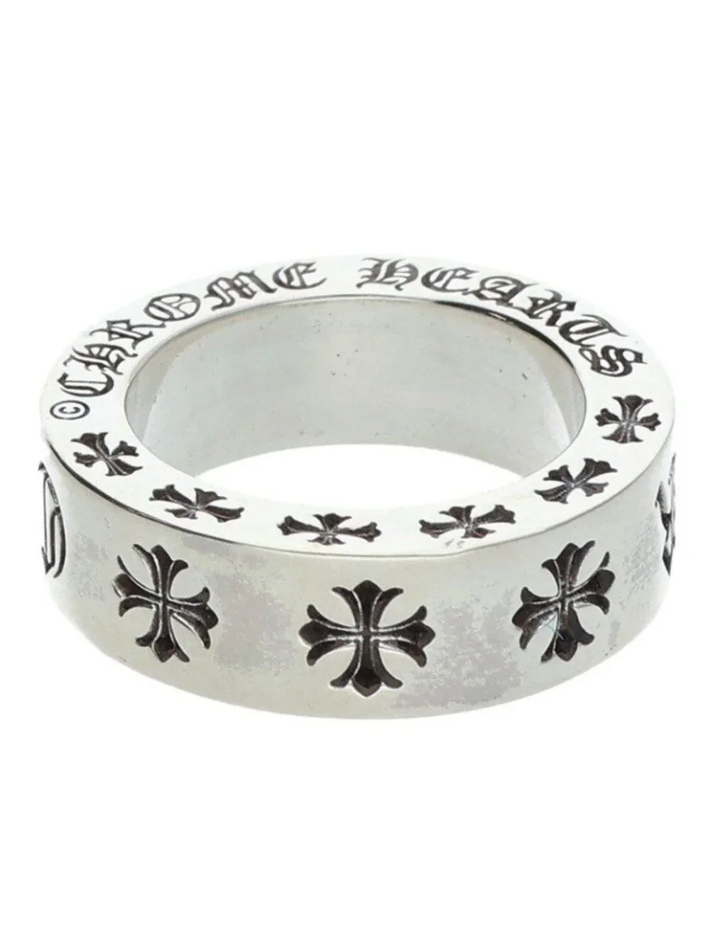 Chrome Hearts Spacer Forever Silver Ring